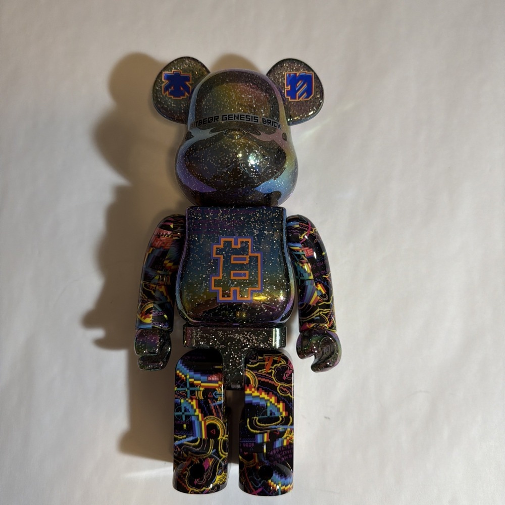 Excalibur 400% 100% Bearbrick (Satoshi Nakamoto) Be@rbrick Exclusive Bit coin